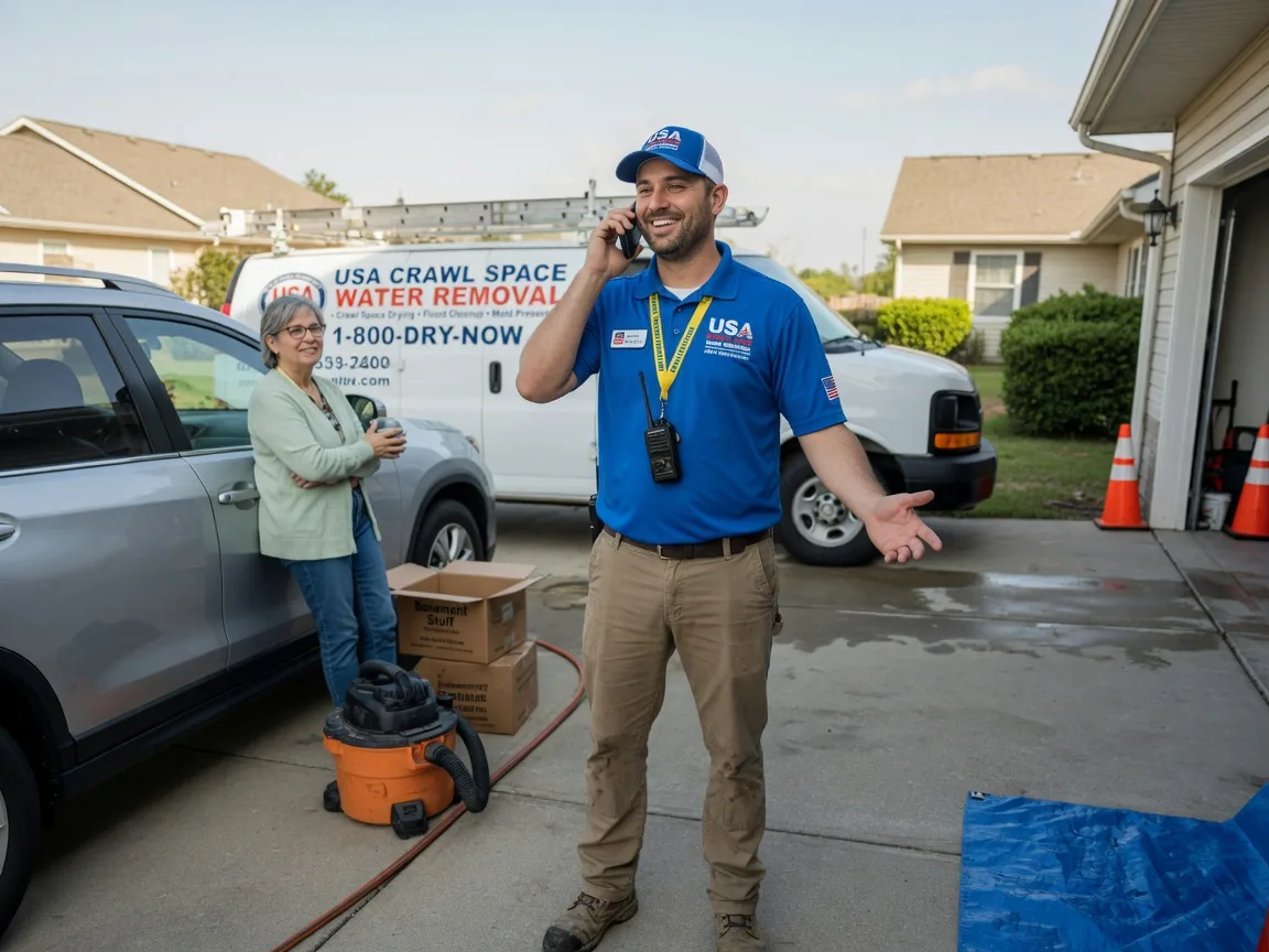 Crawl Space Water Removal Woodburn, IN FAQs